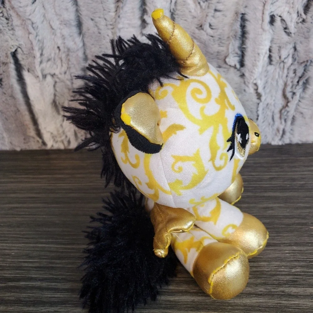 GUND P.Lushes Designer Fashion Pets Vera Von Corn Gold Unicorn Plush Toy 8